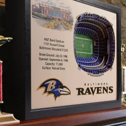 NFL 25 Layer StadiumView Wall Art