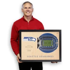 NFL 25 Layer StadiumView Wall Art