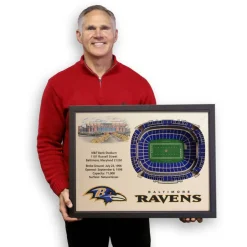 NFL 25 Layer StadiumView Wall Art