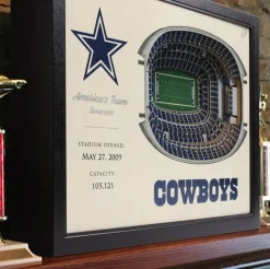 NFL 25 Layer StadiumView Wall Art