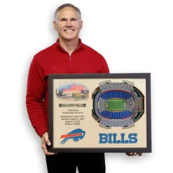 NFL 25 Layer StadiumView Wall Art