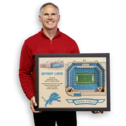 NFL 25 Layer StadiumView Wall Art