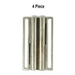 Nickel Polished Slide Belt Buckle 3 Inche