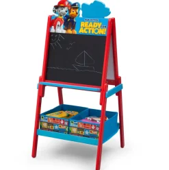 Nick Jr. PAW Patrol Wooden Double Sided Easel With Storage