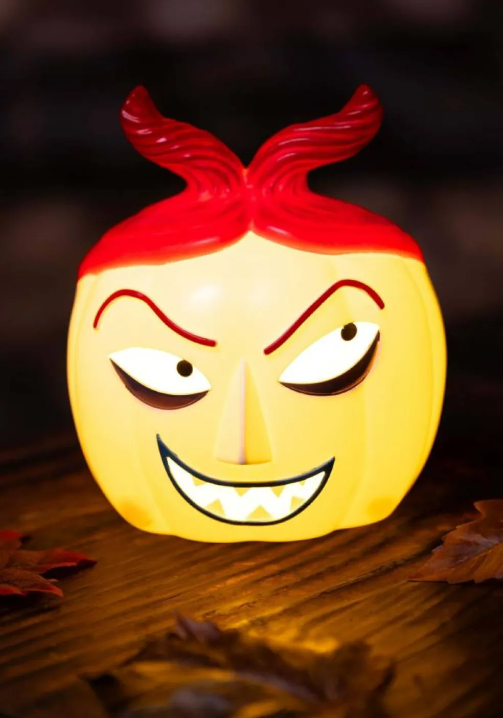Nightmare Before Christmas 6" Lock Light Up Pumpkin Prop