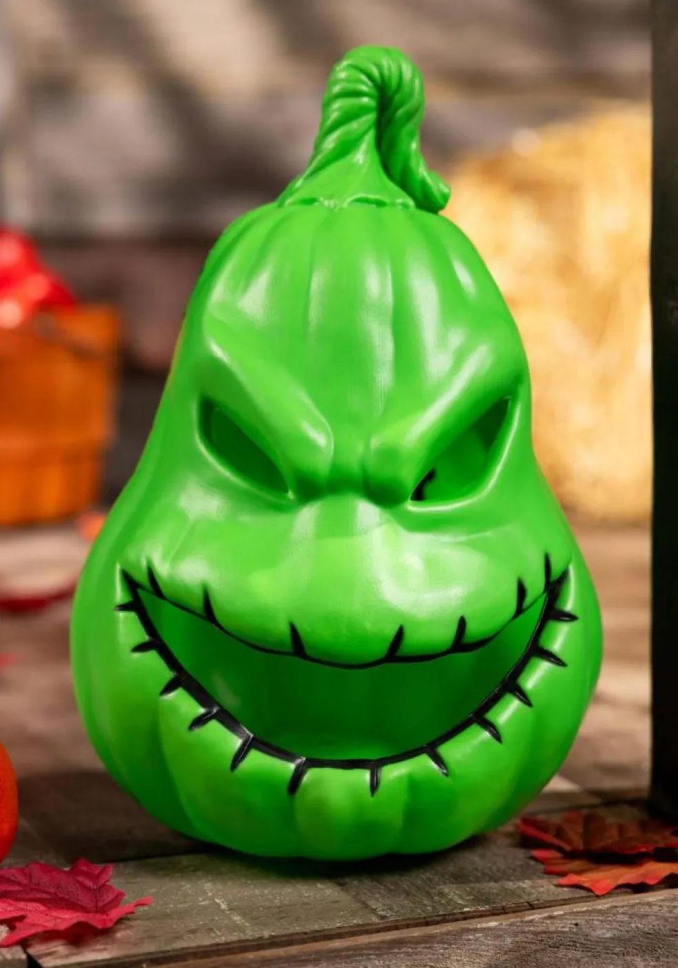 Nightmare Before Christmas Oogie Boogie Light Up Pumpkin