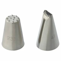No. 47 Basketweave & No. 233 Hair Decorating Tip Set by Celebrate It™