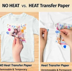NO HEAT Transfer Paper for Light Fabrics 8.5