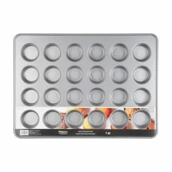 Non-Stick 24-Cavity Muffin Pan by Makery®
