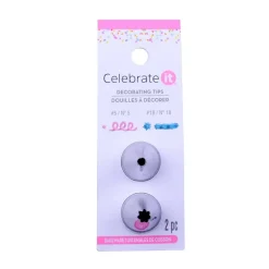 No. 5 Round & No. 18 Star Tip Set by Celebrate It™