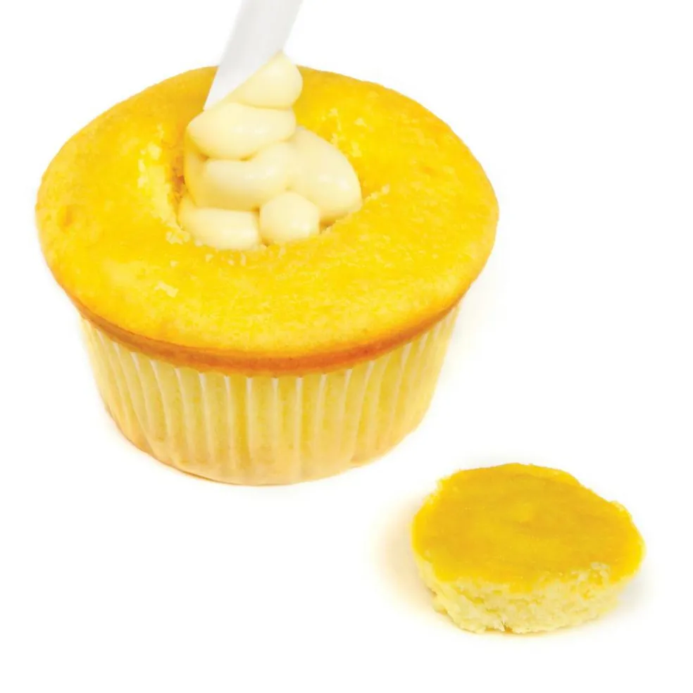 Norpro Cupcake Injector/Decorating Icing Set, 9-Piece, Stainless Steel Tips