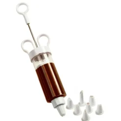 Norpro Cupcake Injector/Decorating Icing Set, 9-Piece, Stainless Steel Tips