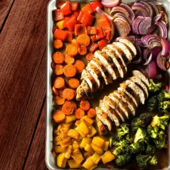 Norpro Jelly Roll Pan, 18 x 13 Inch Commercial Grade Aluminum Baking Sheet