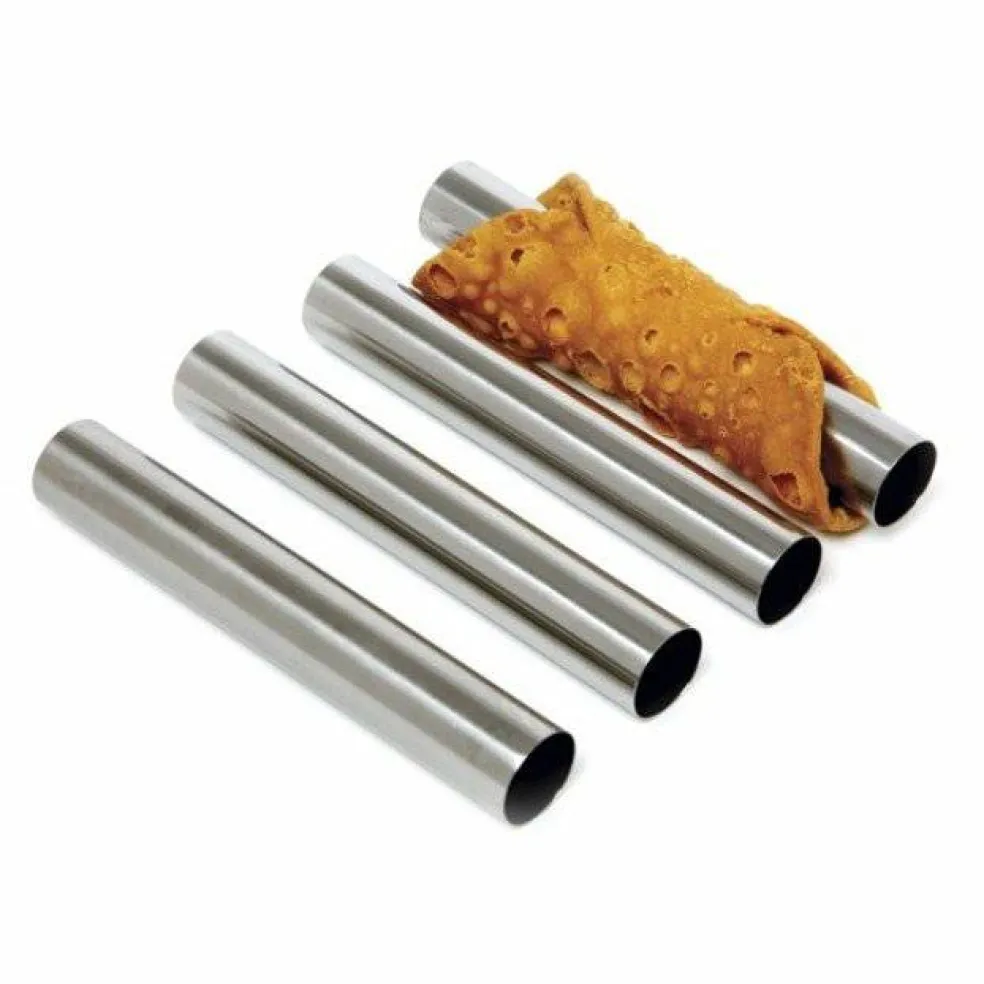 Norpro 5.75" Stainless Steel Cannoli Pastry Forms Set