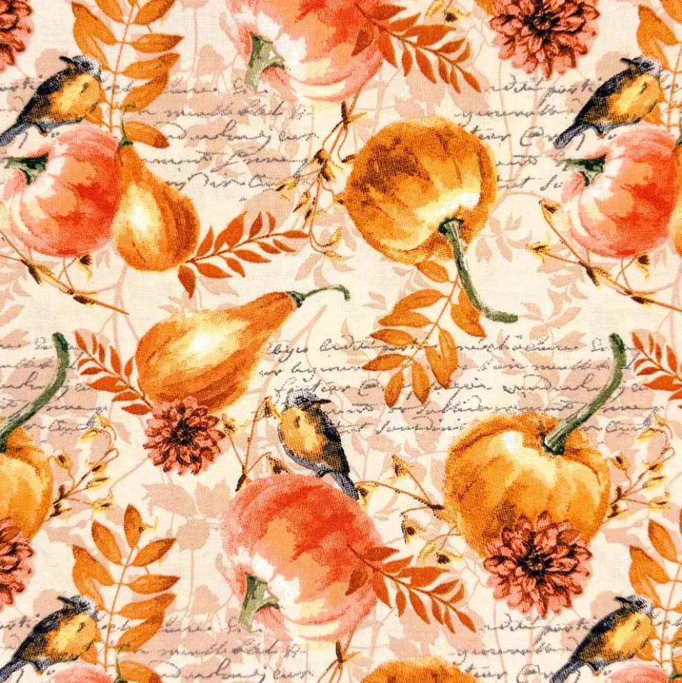 Northcott Fall Birds Cotton Quilting Fabric