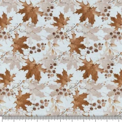 Northcott Fall Maple Leaves Cotton Quilting Fabric