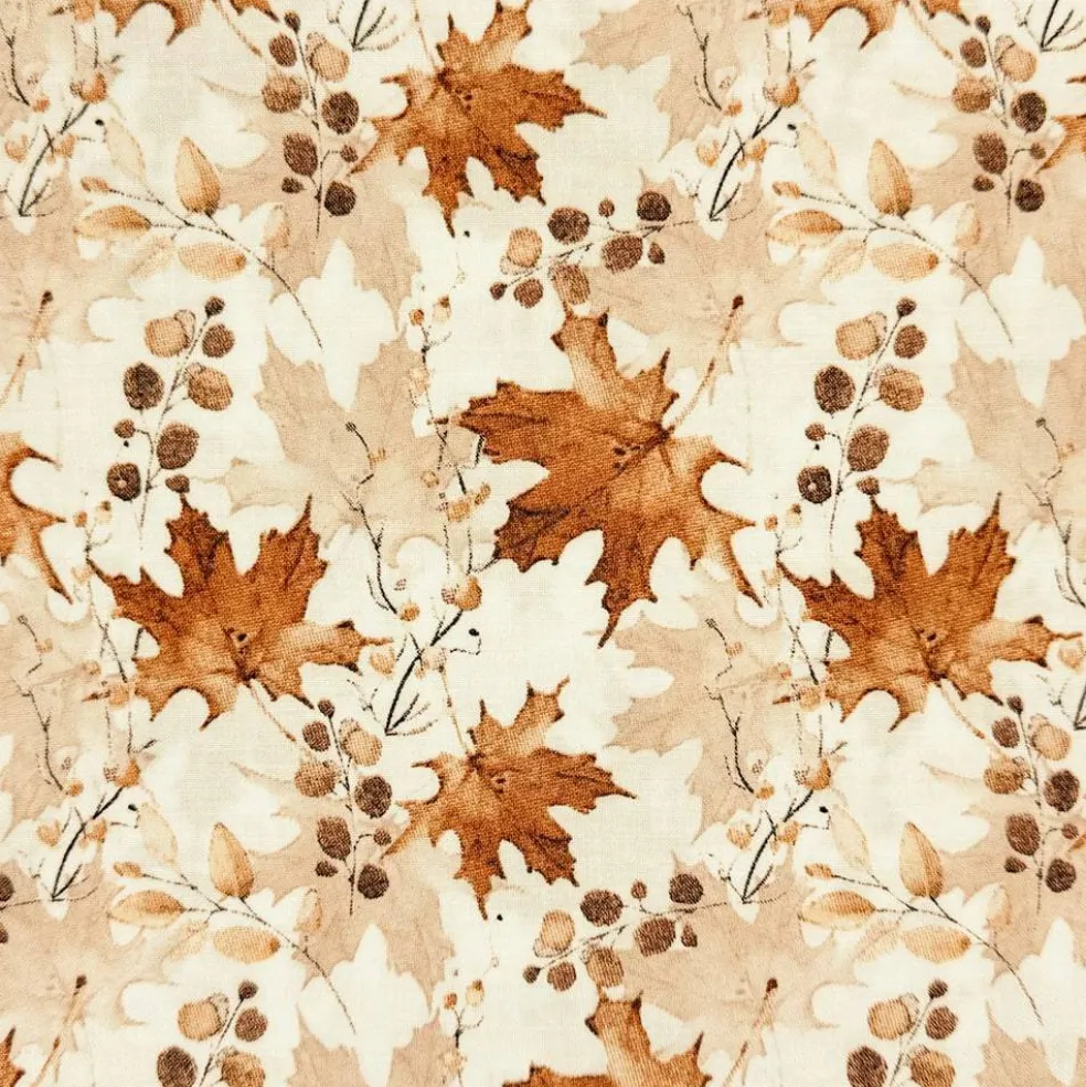 Northcott Fall Maple Leaves Cotton Quilting Fabric