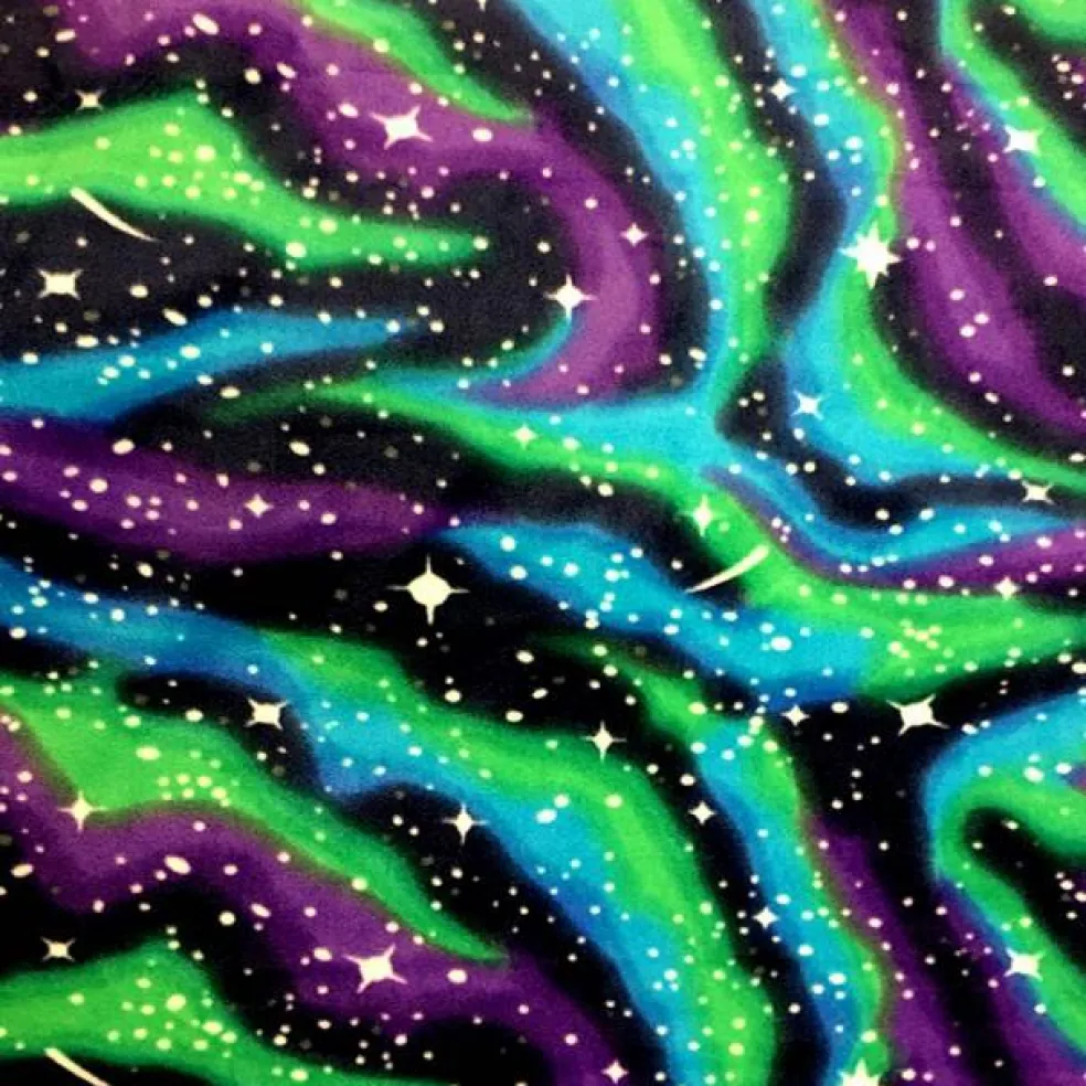 Northern Lights Fleece Fabric | Free Shipping | Buy More & Save More
