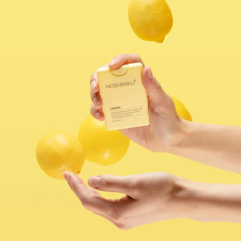 Noshinku Refillable Limon Ultra-Hydrating Pocket Hand Sanitizer Spray