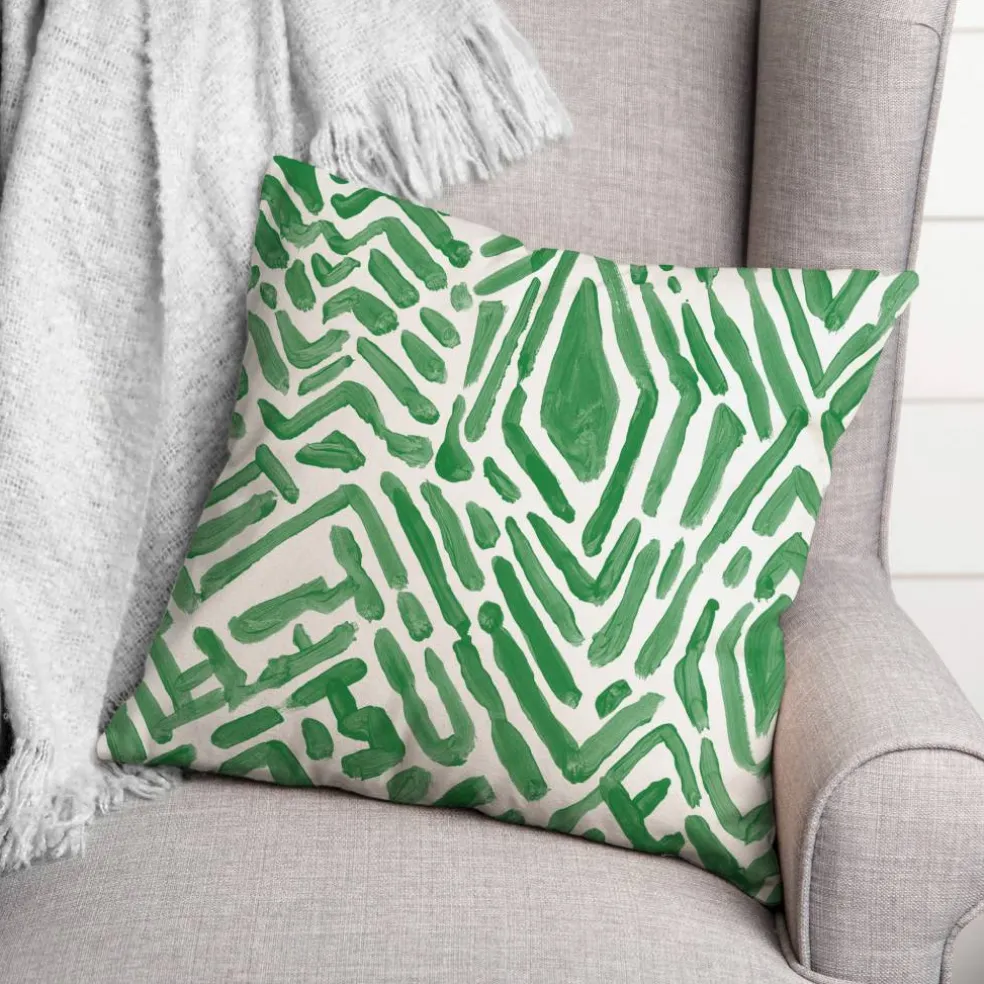 Notches Throw Pillow