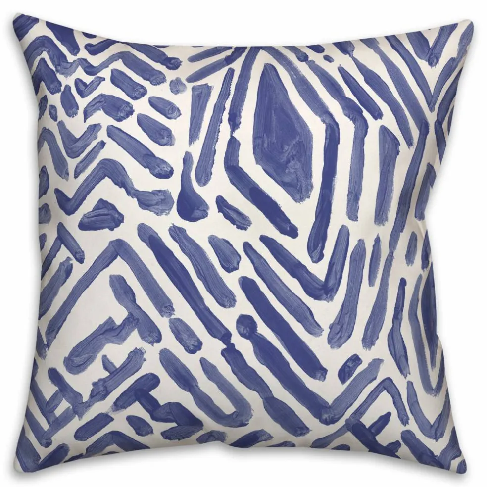 Notches Throw Pillow