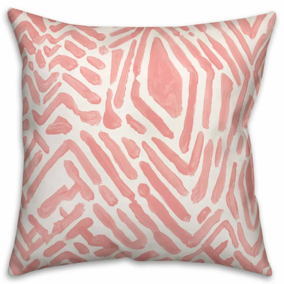 Notches Throw Pillow