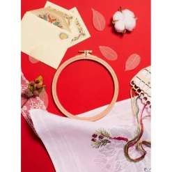 Nurge 8mm Screwed Wooden Embroidery Hoop