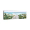 Ocean Walkway Canvas Wall Art