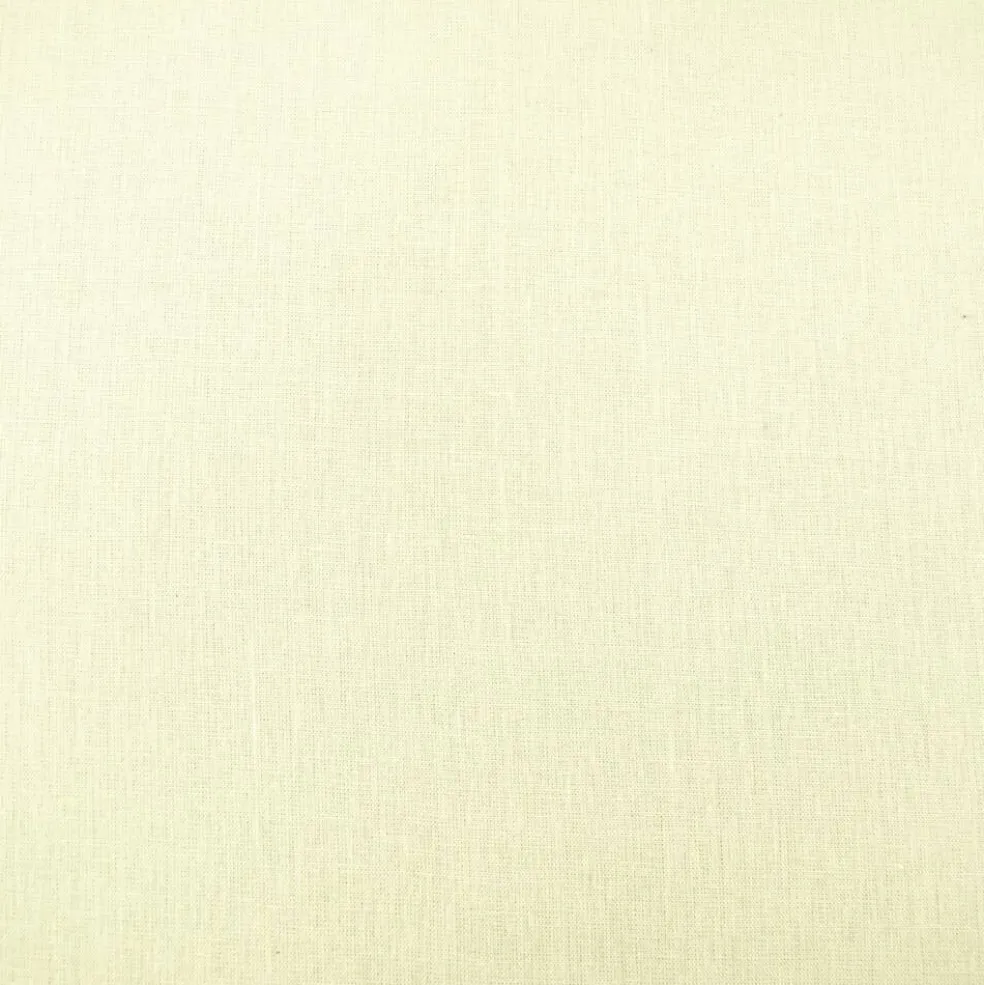 Off-White Linen Solid Woven Fabric By the Yard