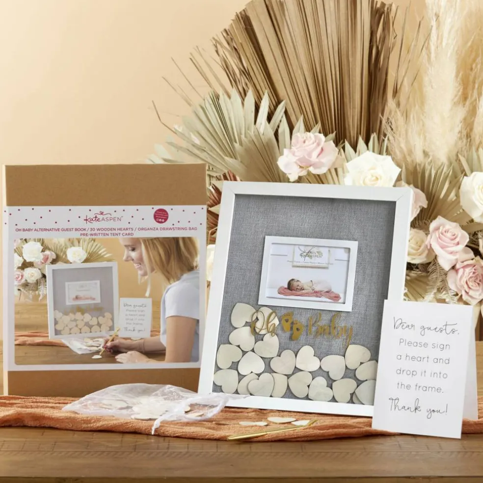 Oh Baby Guest Book Alternative - Frame