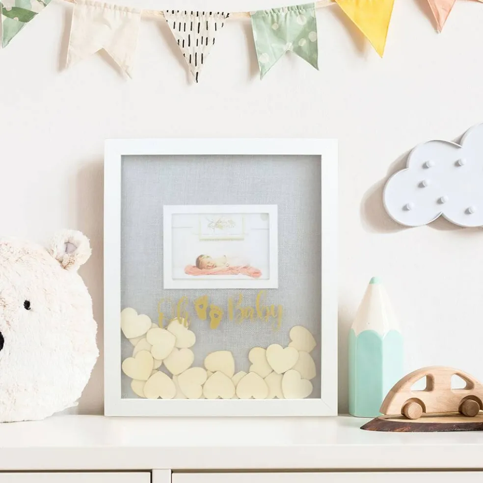 Oh Baby Guest Book Alternative - Frame
