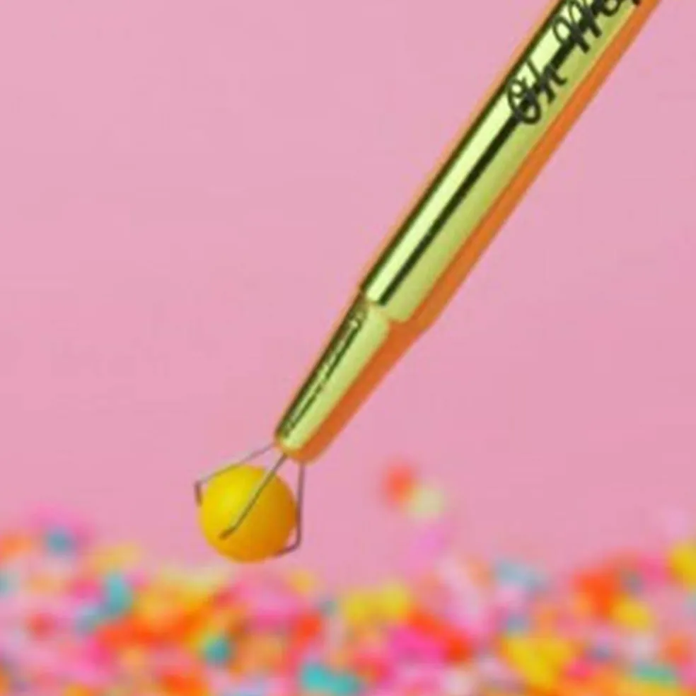 Oh My Pops Gold Sprinkle Pen Precise Sprinkle Placement Tool