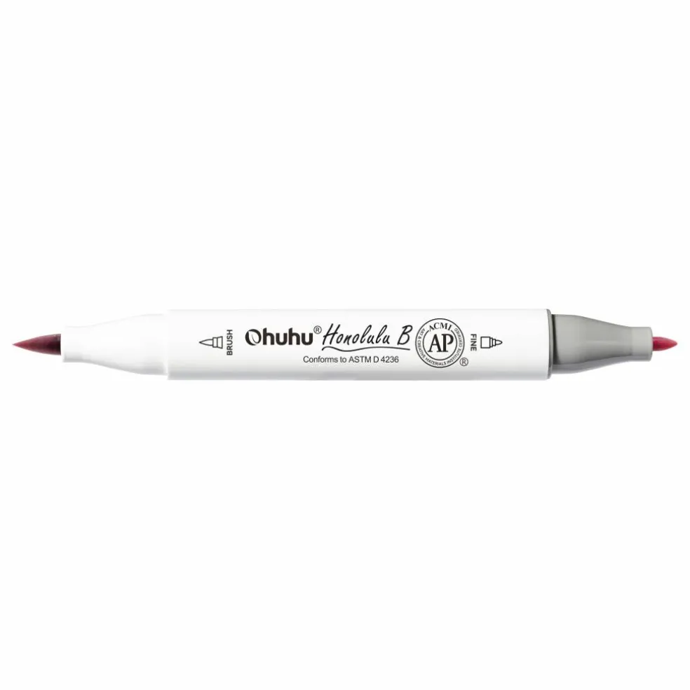 Ohuhu® Honolulu B Brush & Fine Dual Tip Marker