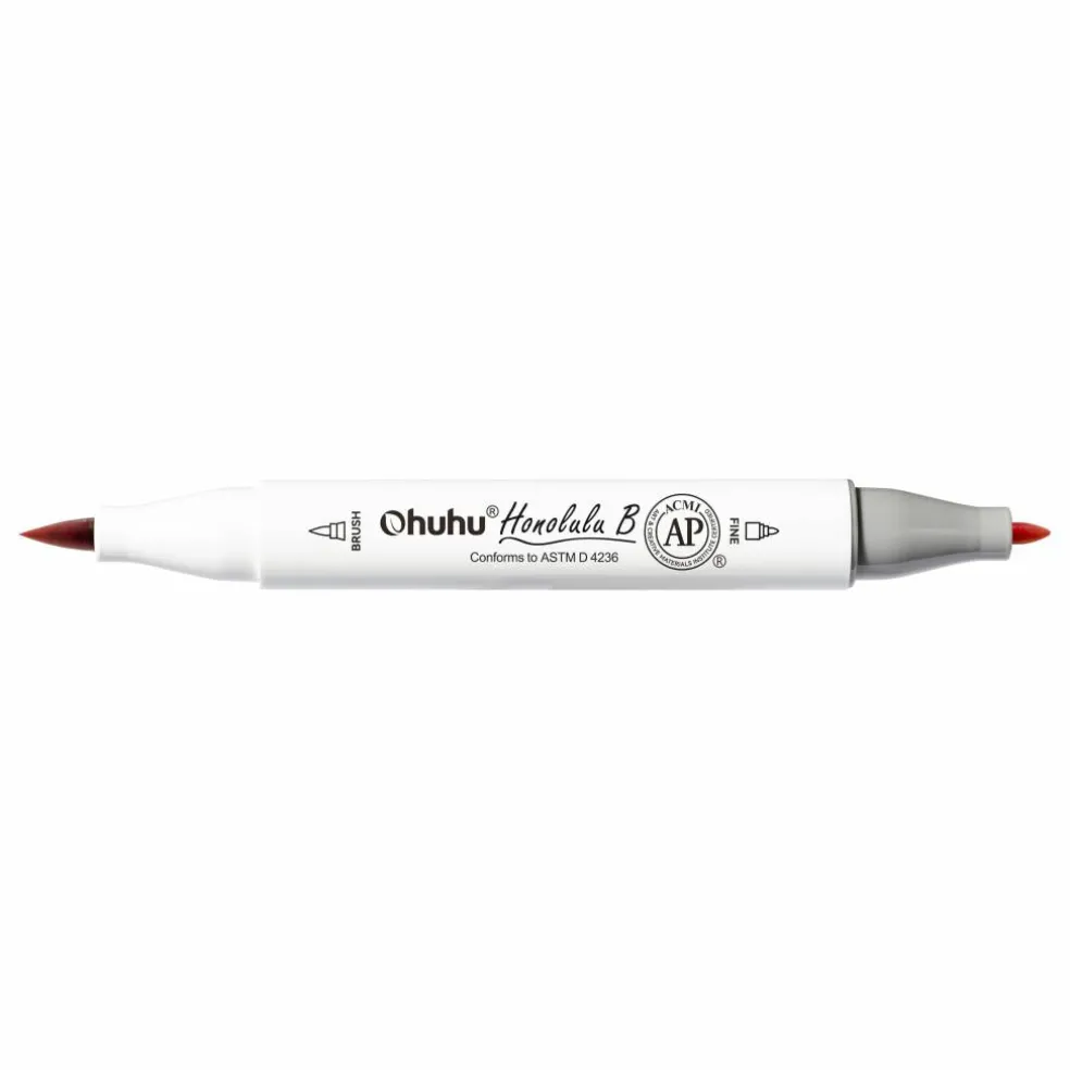 Ohuhu® Honolulu B Brush & Fine Dual Tip Marker