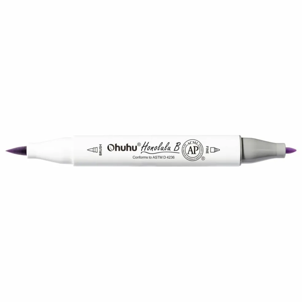 Ohuhu® Honolulu B Brush & Fine Dual Tip Marker