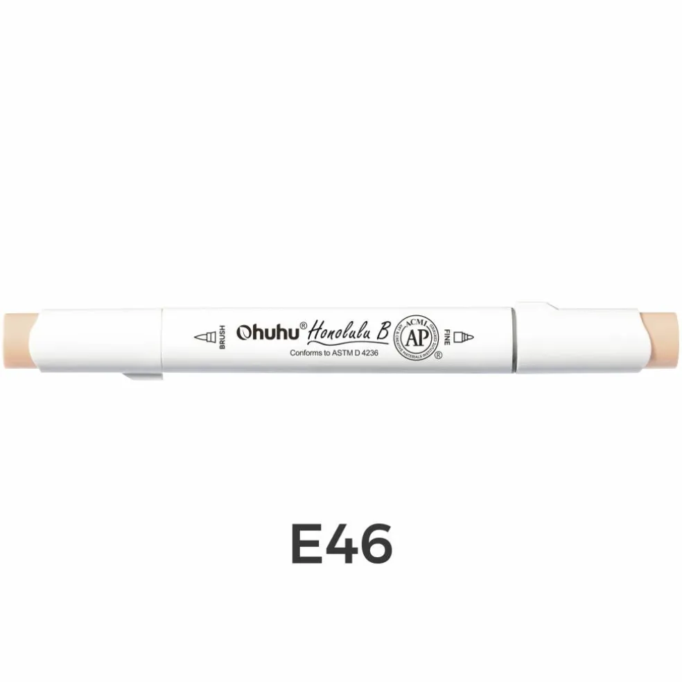 Ohuhu® Honolulu B Brush & Fine Dual Tip Marker