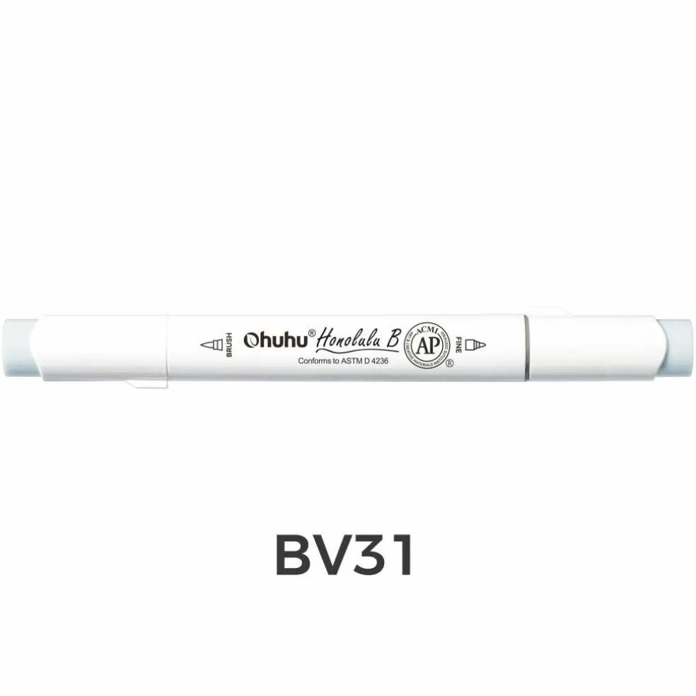 Ohuhu® Honolulu B Brush & Fine Dual Tip Marker