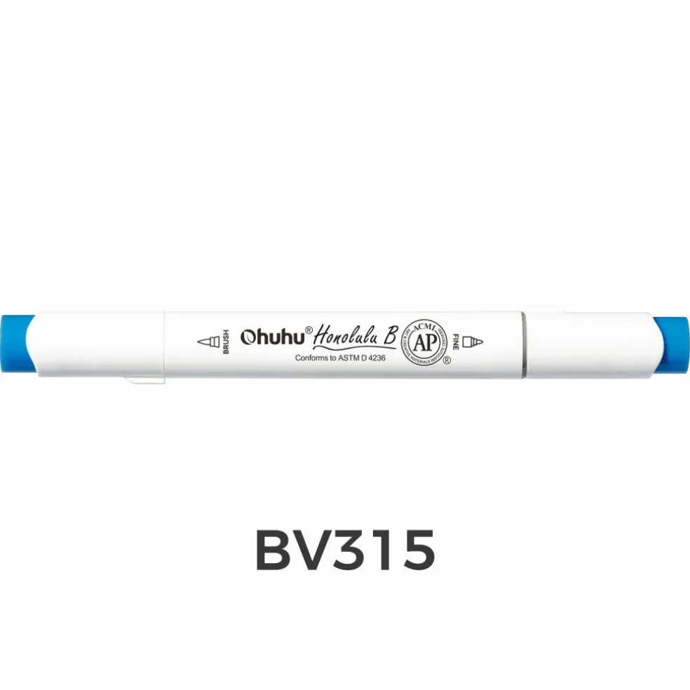 Ohuhu® Honolulu B Brush & Fine Dual Tip Marker