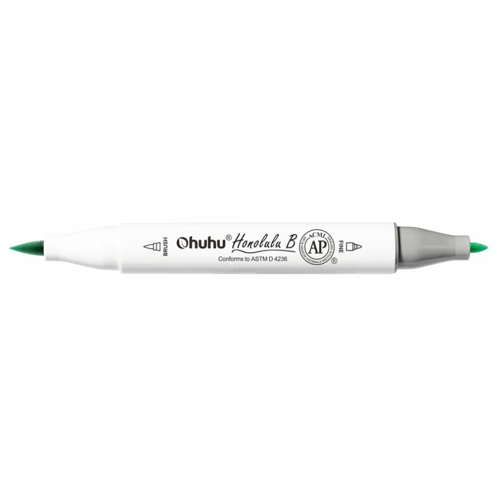 Ohuhu® Honolulu B Brush & Fine Dual Tip Marker
