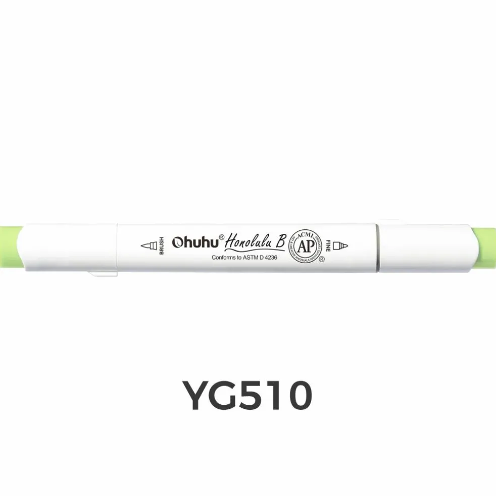 Ohuhu® Honolulu B Brush & Fine Dual Tip Marker