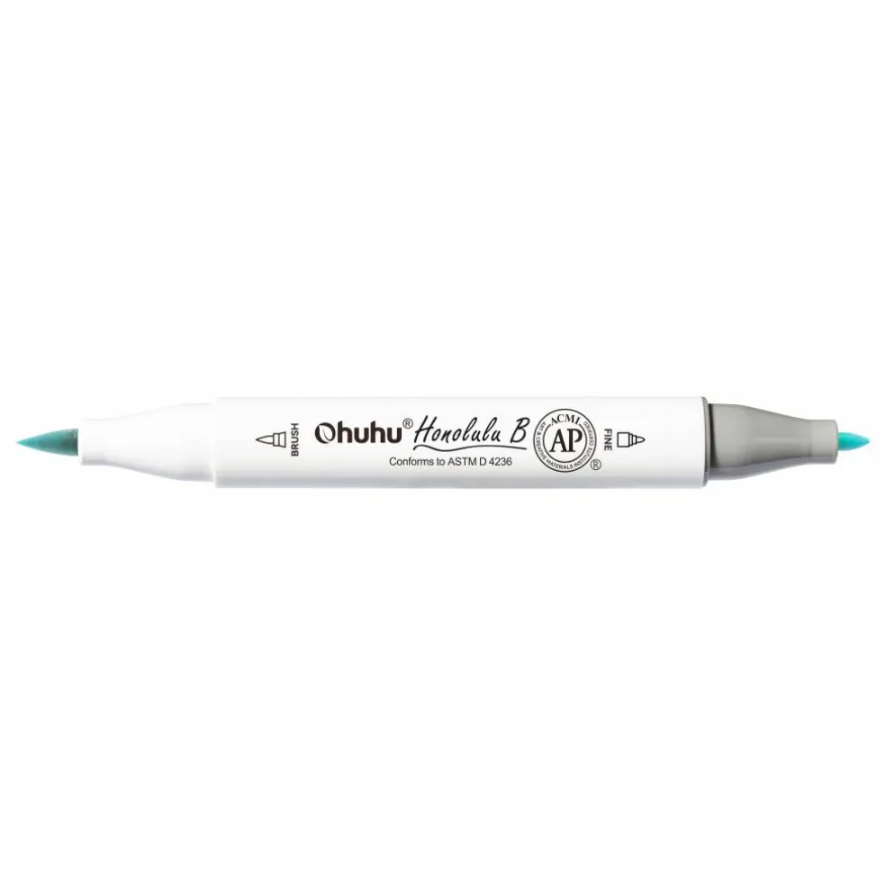 Ohuhu® Honolulu B Brush & Fine Dual Tip Marker