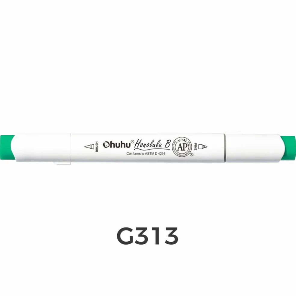 Ohuhu® Honolulu B Brush & Fine Dual Tip Marker
