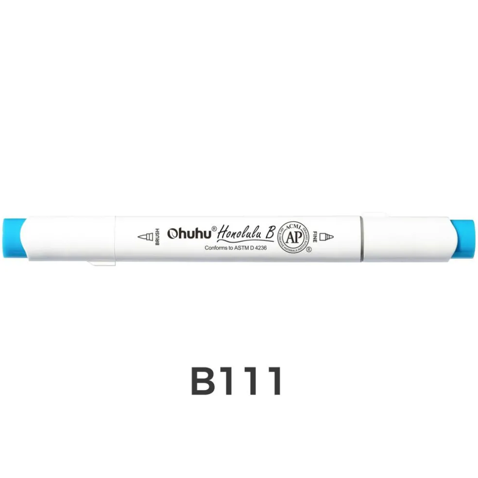 Ohuhu® Honolulu B Brush & Fine Dual Tip Marker