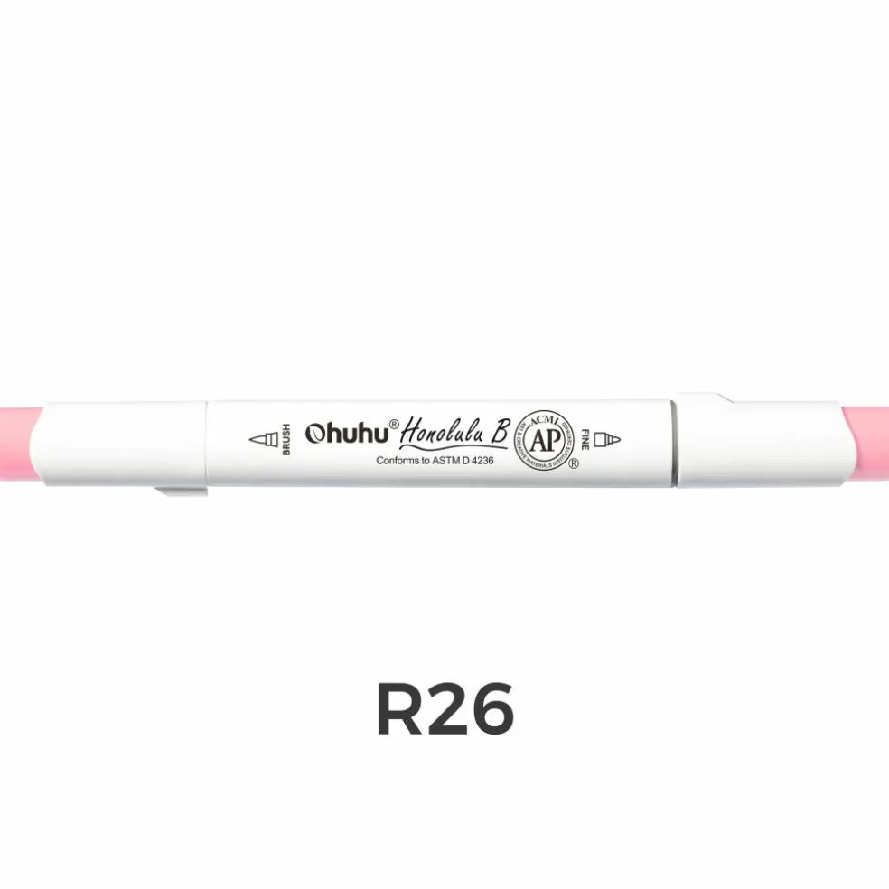 Ohuhu® Honolulu B Brush & Fine Dual Tip Marker