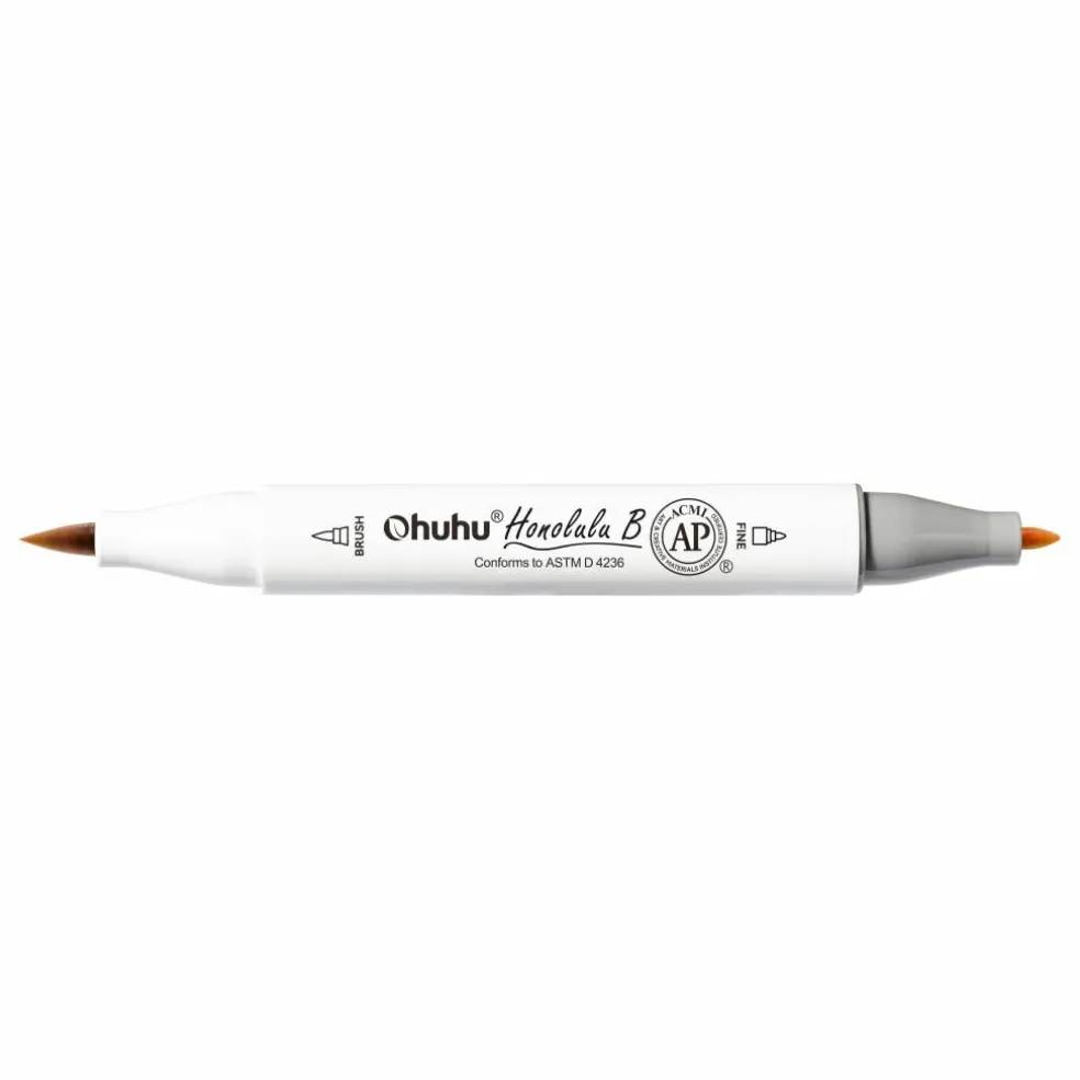 Ohuhu® Honolulu B Brush & Fine Dual Tip Marker
