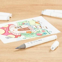 Ohuhu® Honolulu Brush & Chisel Dual Tip Marker