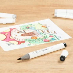 Ohuhu® Honolulu Brush & Chisel Dual Tip Marker