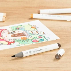 Ohuhu® Honolulu Brush & Chisel Dual Tip Marker