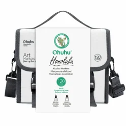 Ohuhu® Honolulu 120 Color Basic Alcohol Markers