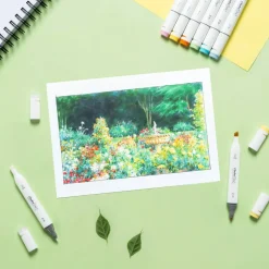 Ohuhu® Oahu 128 Color Basic Alcohol Markers